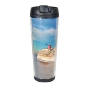 Carnival Cruise Lines Photo Tumbler Travel Mug 12oz